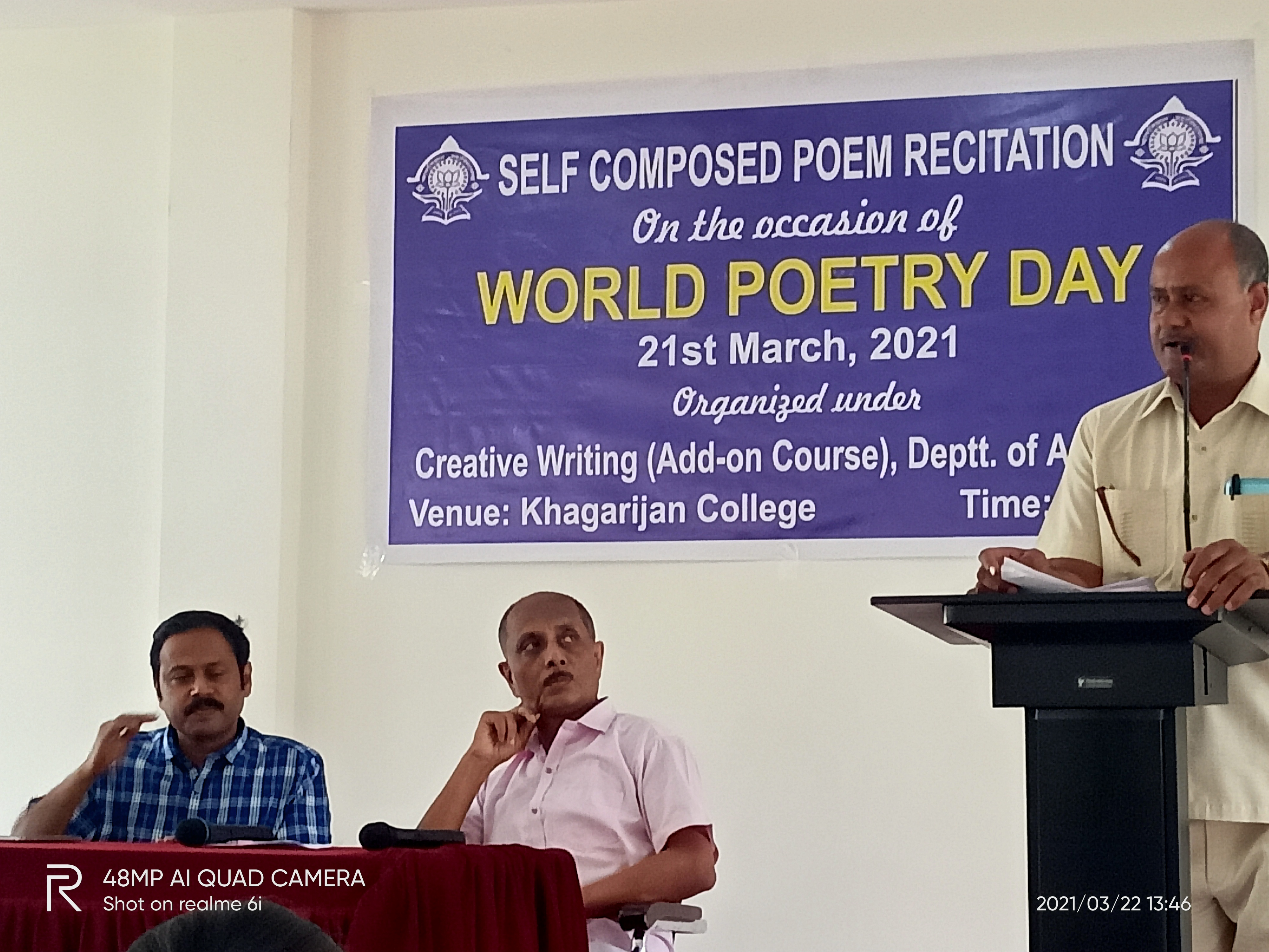 World Poetry Day date 21th Mar